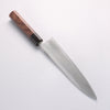 Hideo Kitaoka White Steel No.2 Damascus Mioroshi Deba240mm Shitan Handle - Seisuke Knife - Slide 2