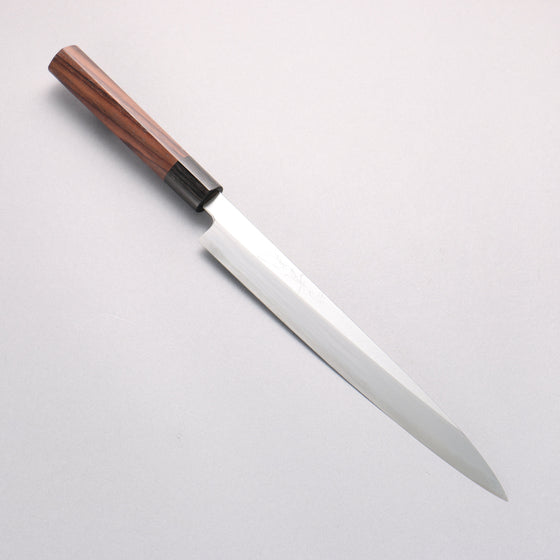 Jikko White Steel No.2 Yanagiba 240mm Shitan Handle - Seisuke Knife