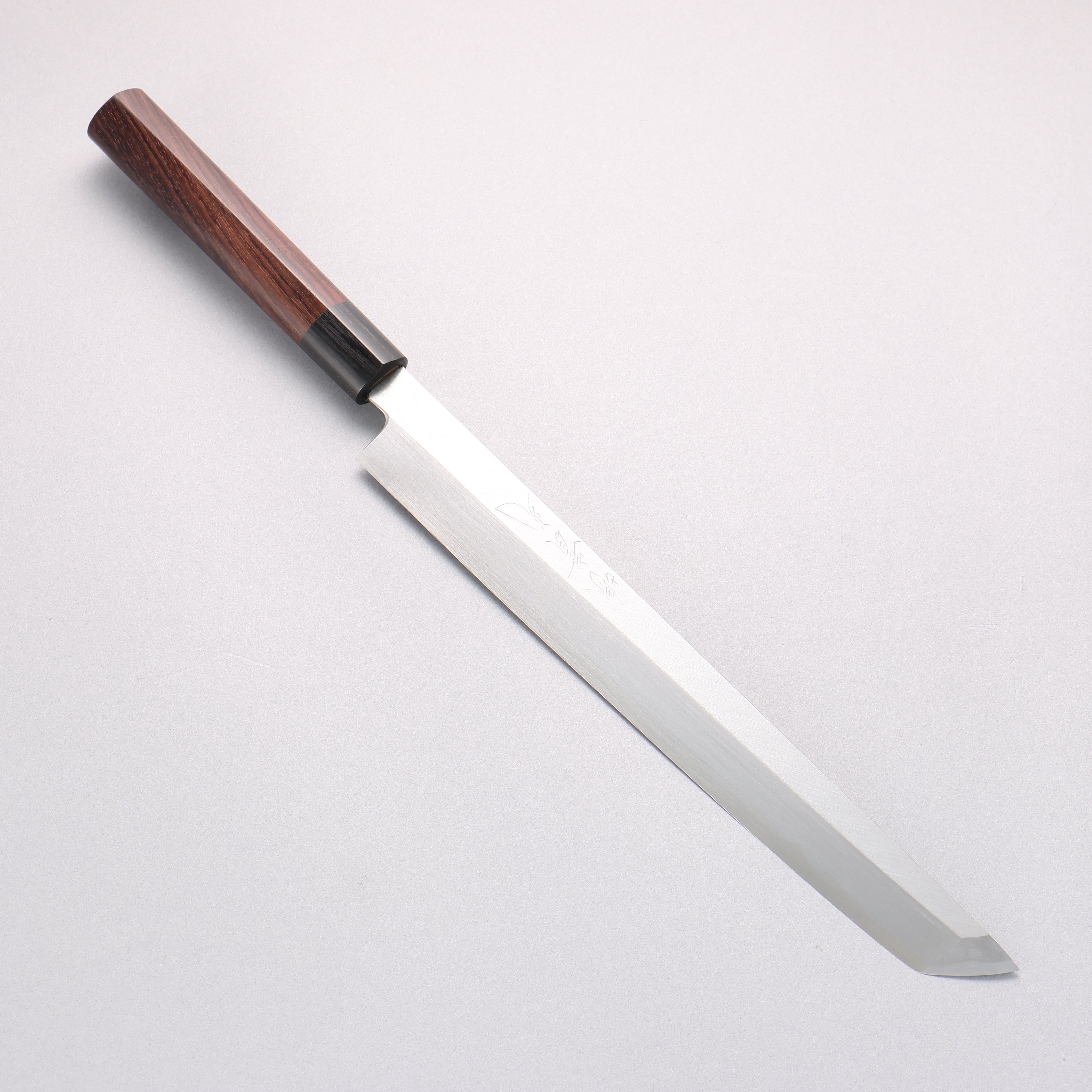 Jikko White Steel No.2 Sakimaru Yanagiba 270mm Shitan Handle - Seisuke Knife