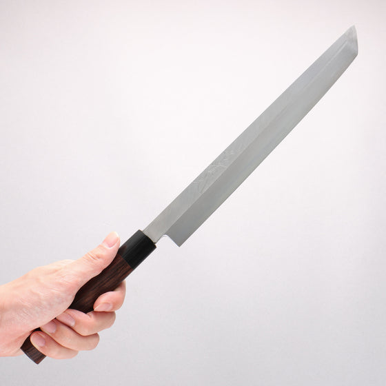 Jikko White Steel No.2 Sakimaru Yanagiba  270mm Shitan Handle