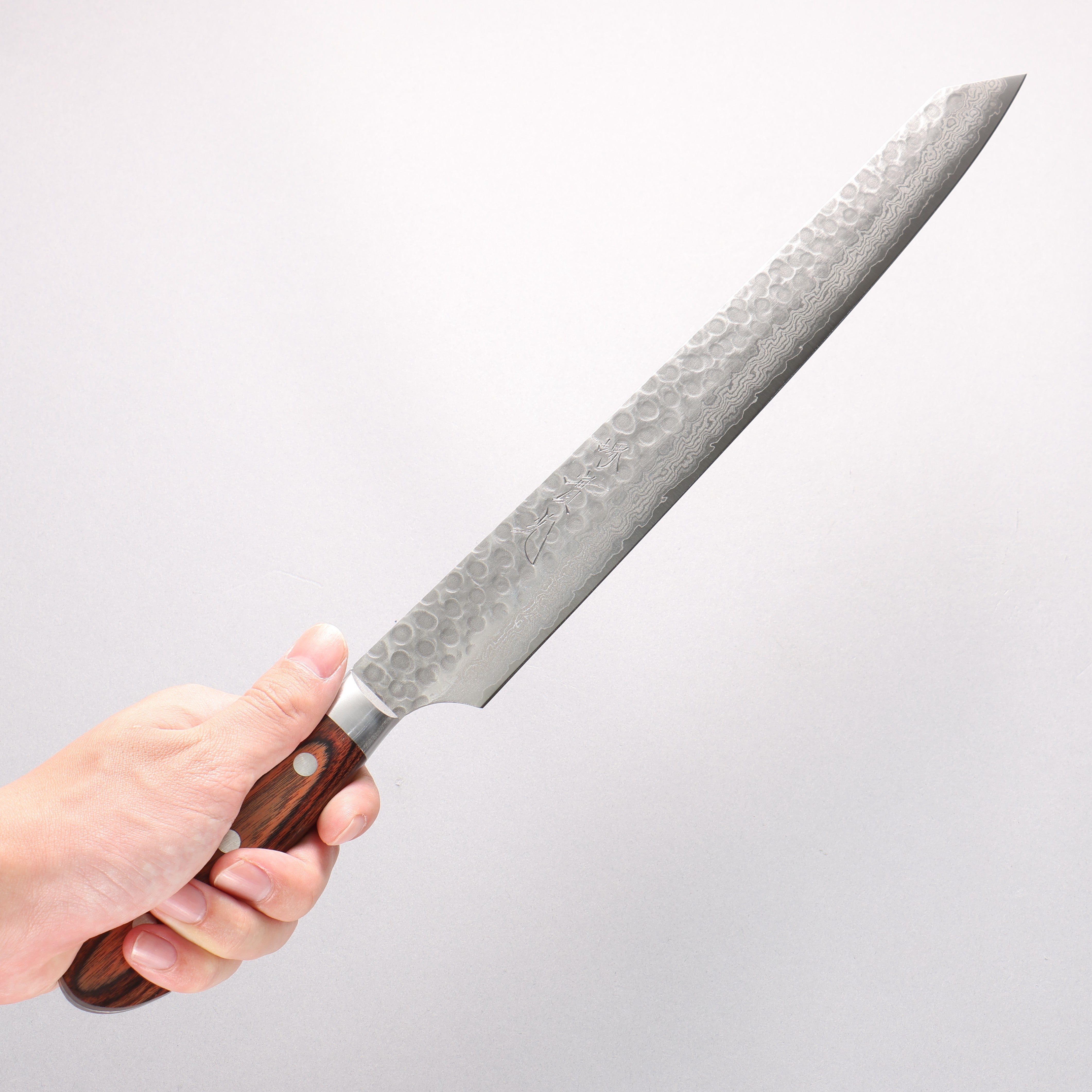 Jikko VG10 17 Layer Kiritsuke Yanagiba 300mm Mahogany Handle - Seisuke Knife
