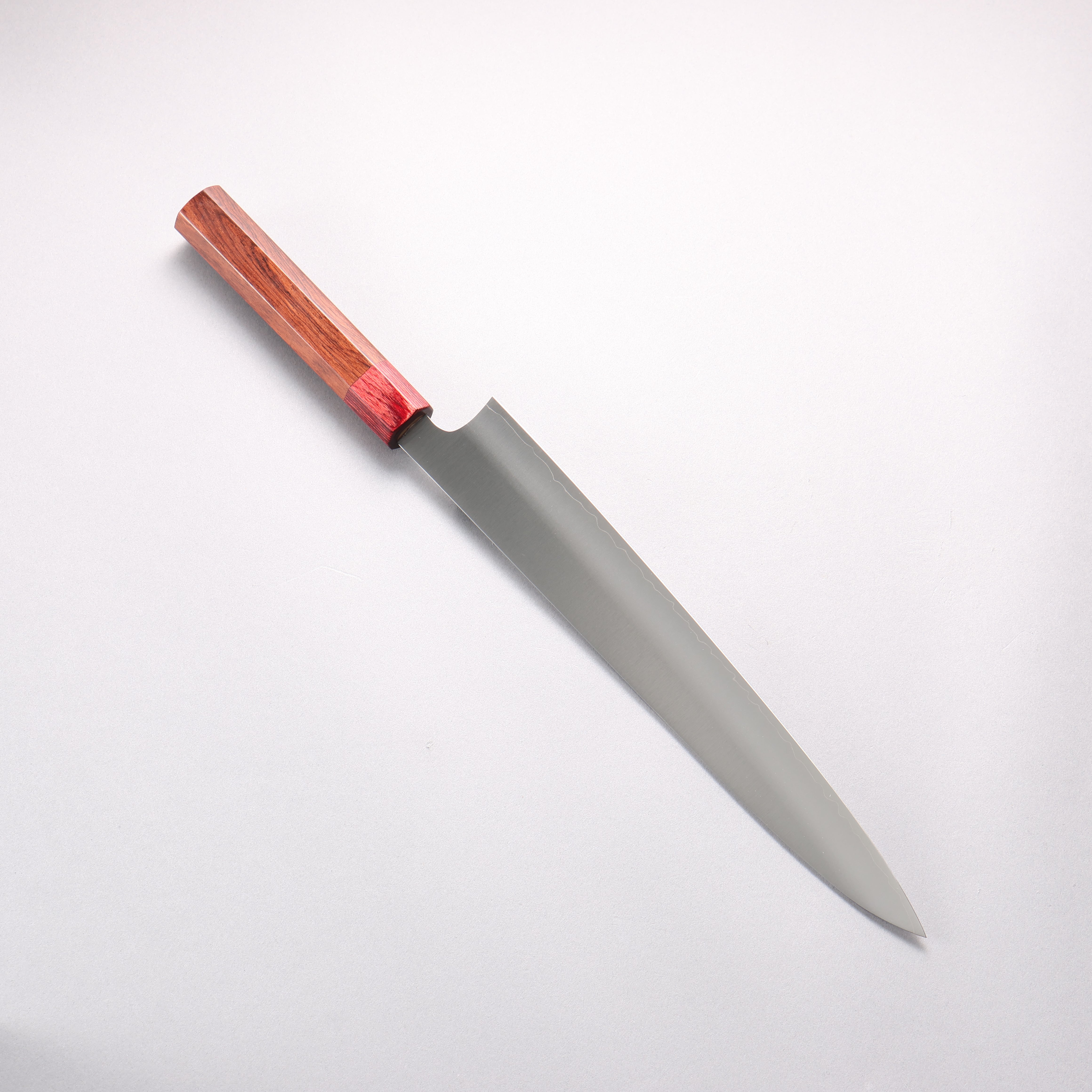Makoto Kurosaki SG2 Sujihiki 270mm Rosewood (ferrule: Red Pakka wood) Handle - Seisuke Knife