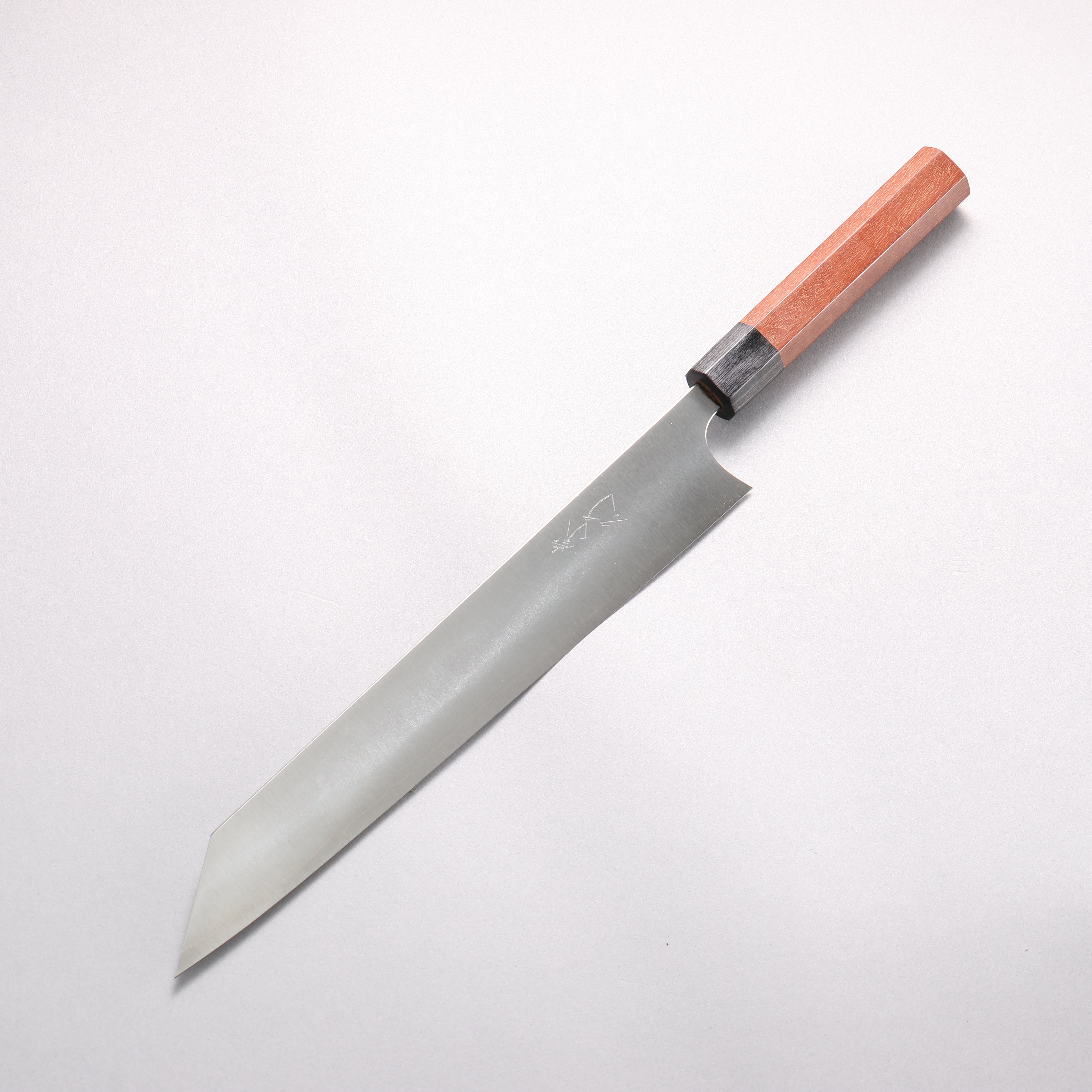 Shibata Takayuki Koutetsu Blue Super Sujihiki 270mm Rosewood (Ferrule: Black Pakka Wood) Handle - Seisuke Knife