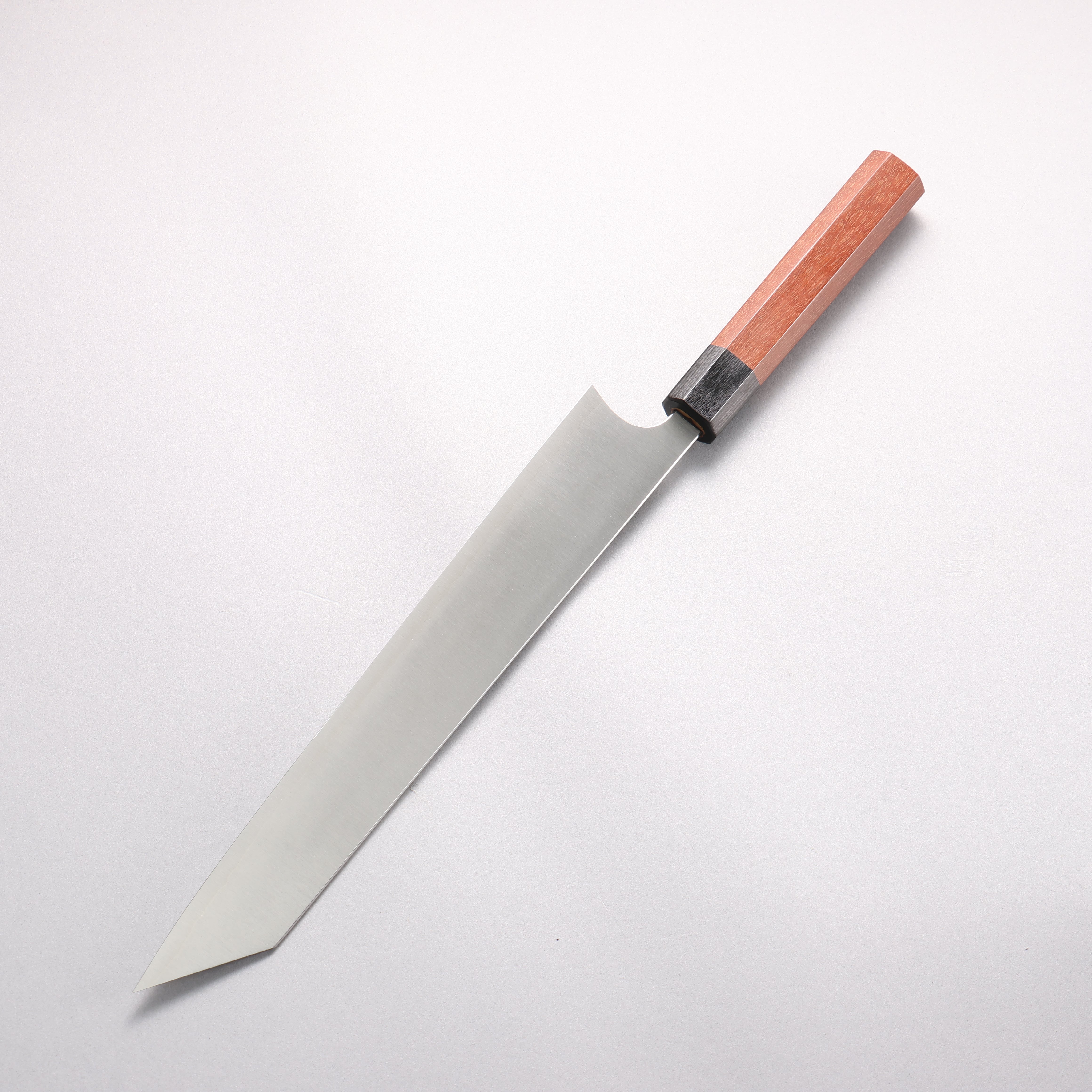 Shibata Takayuki Koutetsu Blue Super Sujihiki 270mm Rosewood (Ferrule: Black Pakka Wood) Handle - Seisuke Knife