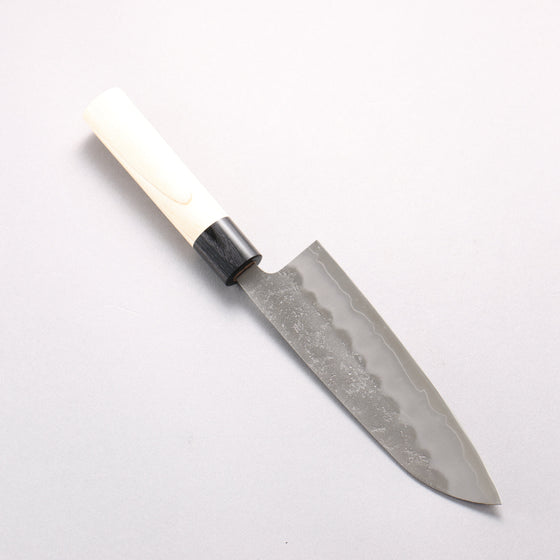 Seisuke Silver Steel No.3 Nashiji Santoku 165mm Magnolia Handle - Seisuke Knife