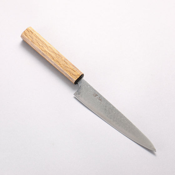 Seisuke VG10 Migaki Finished Petty-Utility 150mm Oak Handle - Seisuke Knife