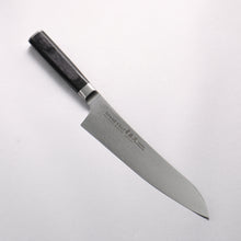  Sakai Takayuki Seigaiha (Blue Ocean Wave) Böhler SP Steel 45 Layer Damascus Migaki Finished Gyuto 210mm Black Pakka wood Handle - Seisuke Knife