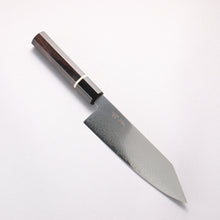  Seisuke VG10 33 Layer Damascus Bunka 180mm Ebony Wood(With White Ring) Handle - Seisuke Knife