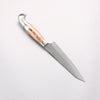 Yu Kurosaki Senko Ei SG2 Hammered Petty-Utility 130mm Clear and Wood Pattern Acrylic Handle - Seisuke Knife - Slide 2