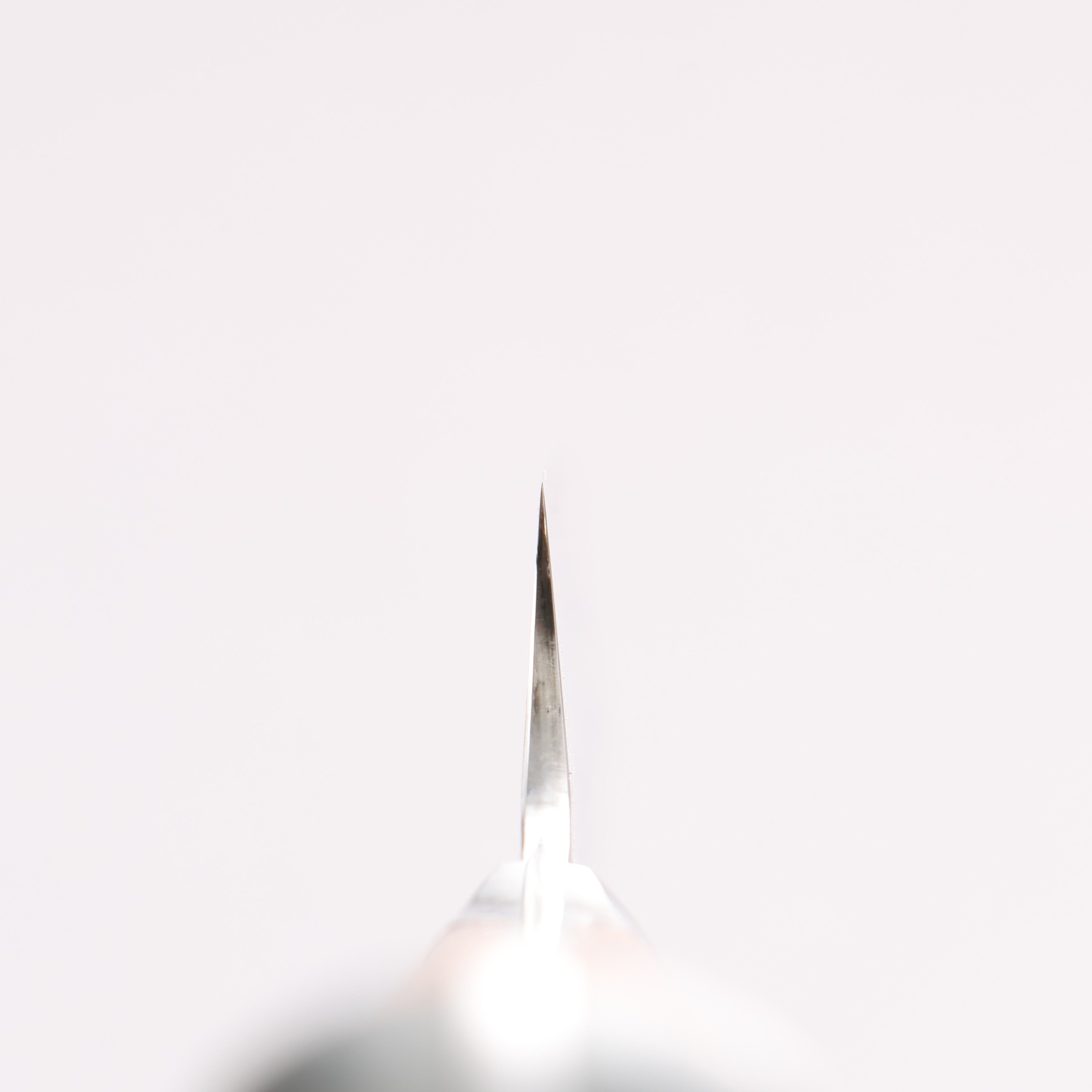 Yu Kurosaki Senko Ei SG2 Hammered Petty-Utility 130mm Clear and Wood Pattern Acrylic Handle - Seisuke Knife