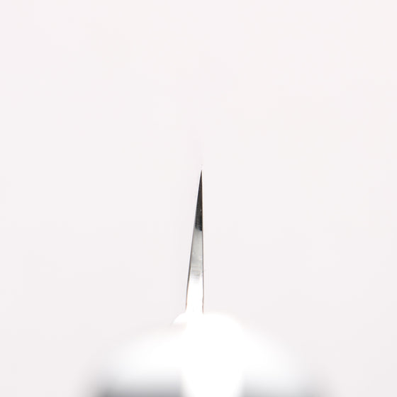 Yu Kurosaki Senko Ei SG2 Hammered Sakimaru Sujihiki 270mm Black Purple Acrylic Handle - Seisuke Knife