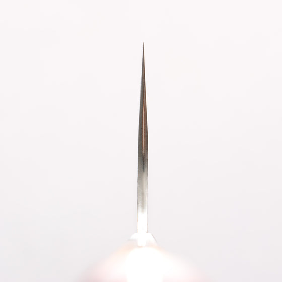 Yu Kurosaki Shizuku SG2 Hammered Damascus Gyuto 270mm Red and Wood Pattern Acrylic Handle - Seisuke Knife