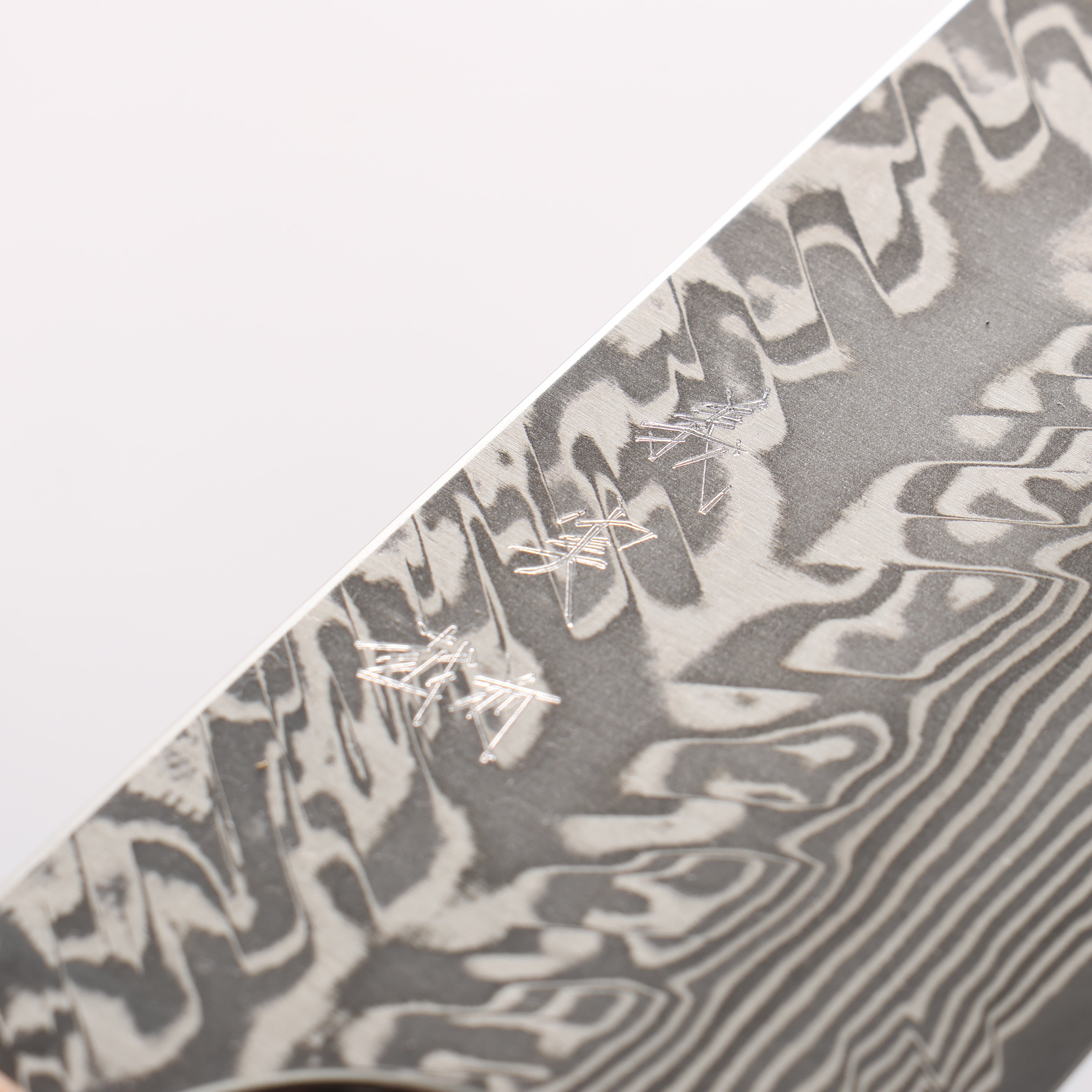 Yoshimi Kato SG2 Black Damascus Bunka 170mm Olive Tree and Red Resin Handle - Seisuke Knife
