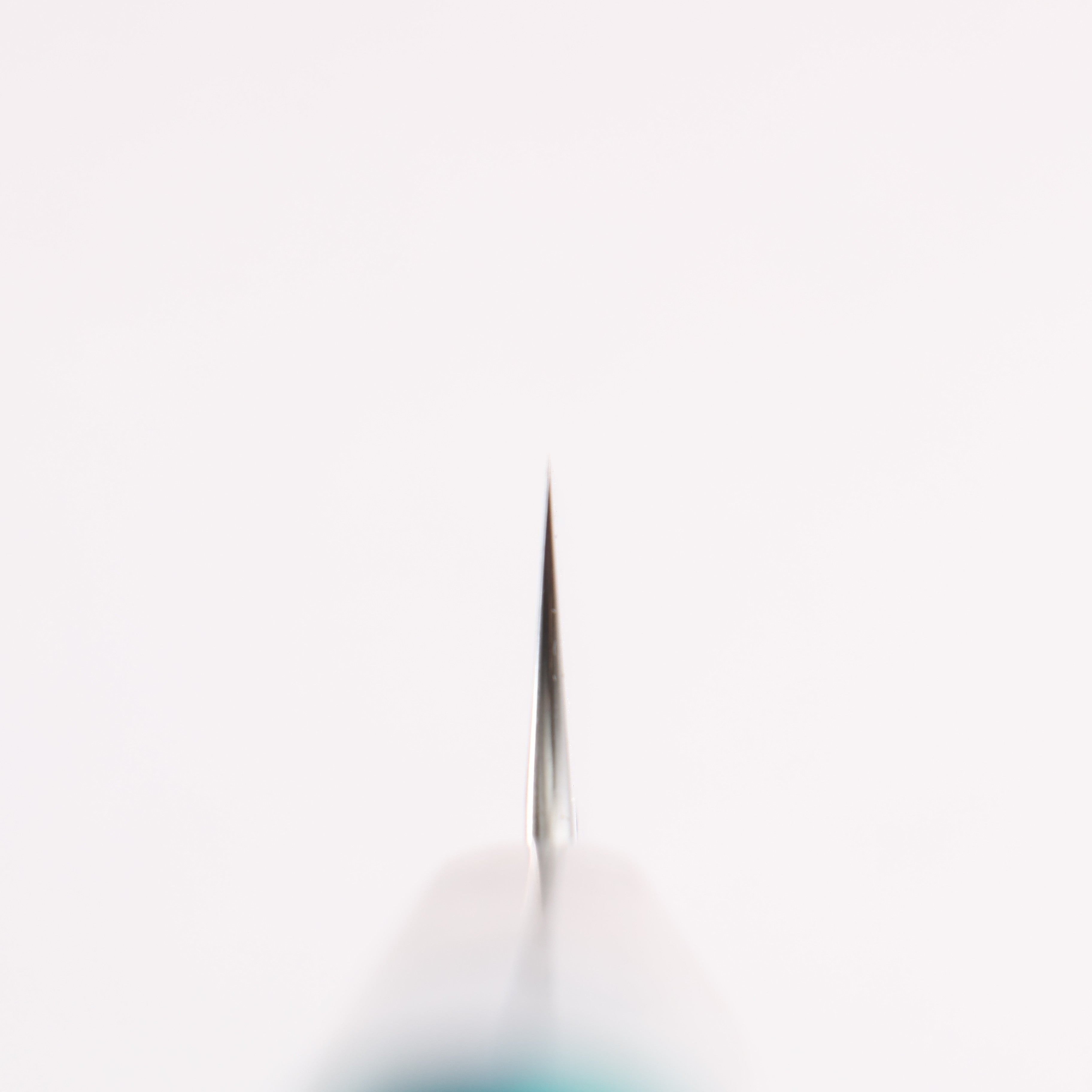 Yoshimi Kato Hyo SG2 Hammered Petty-Utility 120mm Stabilized Birch with Emerald Green Resin Handle - Seisuke Knife
