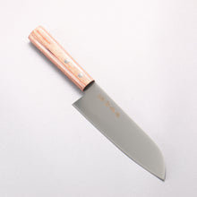  Kanetsune 555 Series DSR-1K6 Santoku 165mm Red Pakka wood Handle - Seisuke Knife