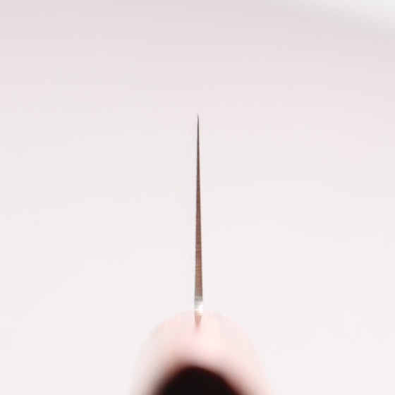 Kanetsune 555 Series DSR-1K6 Santoku 165mm Red Pakka wood Handle - Seisuke Knife