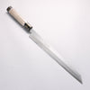 Sakai Takayuki Byakko White Steel No.1 Kiritsuke Yanagiba 300mm Stabilized wood Handle with Sheath - Seisuke Knife - Slide 1