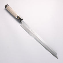 Sakai Takayuki Byakko White Steel No.1 Kiritsuke Yanagiba 300mm Stabilized wood Handle with Sheath - Seisuke Knife