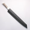 Sakai Takayuki Byakko White Steel No.1 Kiritsuke Yanagiba 300mm Stabilized wood Handle with Sheath - Seisuke Knife - Slide 8