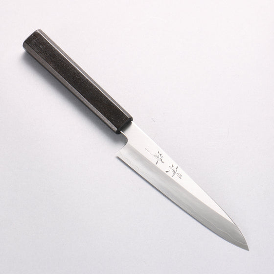 Kagekiyo Silver Steel No.3 Petty-Utility 150mm Black Lacquered (Magnolia) Handle - Seisuke Knife