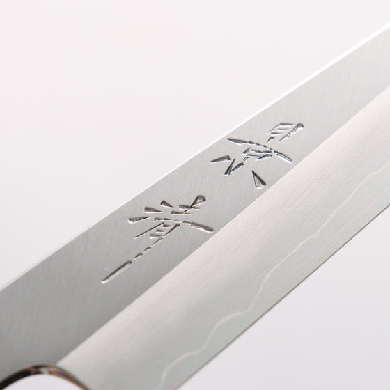 Kagekiyo Silver Steel No.3 Petty-Utility 150mm Black Lacquered (Magnolia) Handle - Seisuke Knife