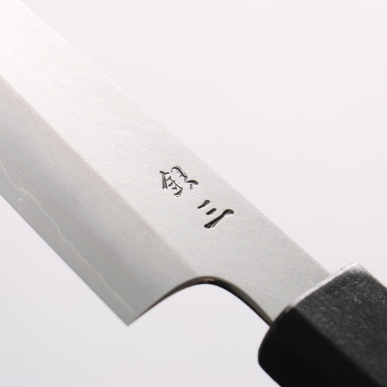 Kagekiyo Silver Steel No.3 Petty-Utility 150mm Black Lacquered (Magnolia) Handle - Seisuke Knife