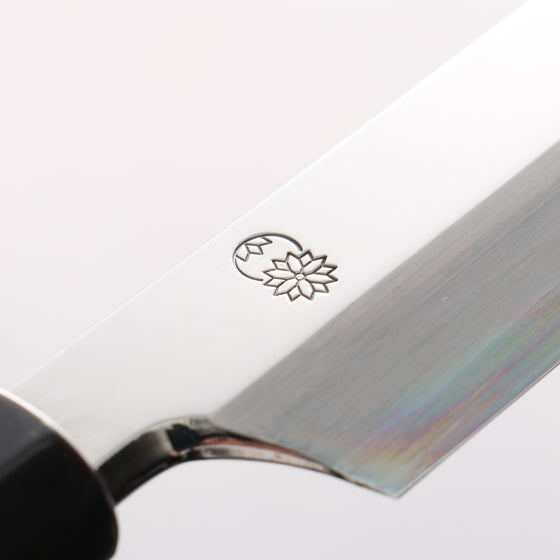 Choyo Blue Steel No.1 Mirrored Finish Yanagiba with Magnolia Handle - Seisuke Knife