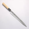 Choyo Silver Steel No.3 Mirrored Finish Yanagiba 270mm Magnolia Handle - Seisuke Knife - Slide 1