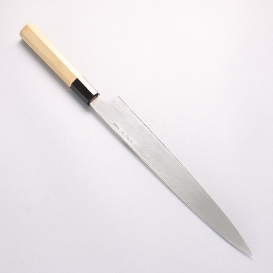 Choyo Silver Steel No.3 Mirrored Finish Yanagiba 270mm Magnolia Handle - Seisuke Knife