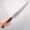 Sakai Takayuki Hien AUS10 45 Layer Damascus Kiritsuke Sujihiki 300mm Wenge Handle - Seisuke Knife - Slide 4