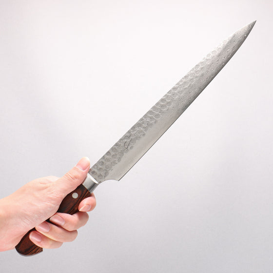 Jikko VG10 17 Layer Yanagiba 300mm Mahogany Handle - Seisuke Knife