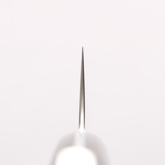 Kajin ZDP189 Damascus Migaki Finished Kiritsuke Santoku 165mm Abalone Inlay Handle - Seisuke Knife