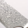 Kajin ZDP189 Damascus Migaki Finished Gyuto 210mm Chinese Quince Burl Inlay Handle - Seisuke Knife - Slide 4
