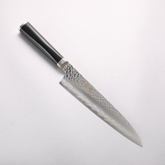 Ryusen Tanganryu VG10 67 Layer Damascus Gyuto 210mm Black Micarta Handle - Seisuke Knife