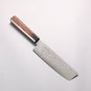 Seisuke AUS10 Damascus Nakiri 165mm Shitan Handle - Seisuke Knife - Slide 1