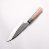 Nao Yamamoto White Steel No.2 Kurouchi Double-sided Deba 150mm Kebony Handle - Seisuke Knife - Slide 2