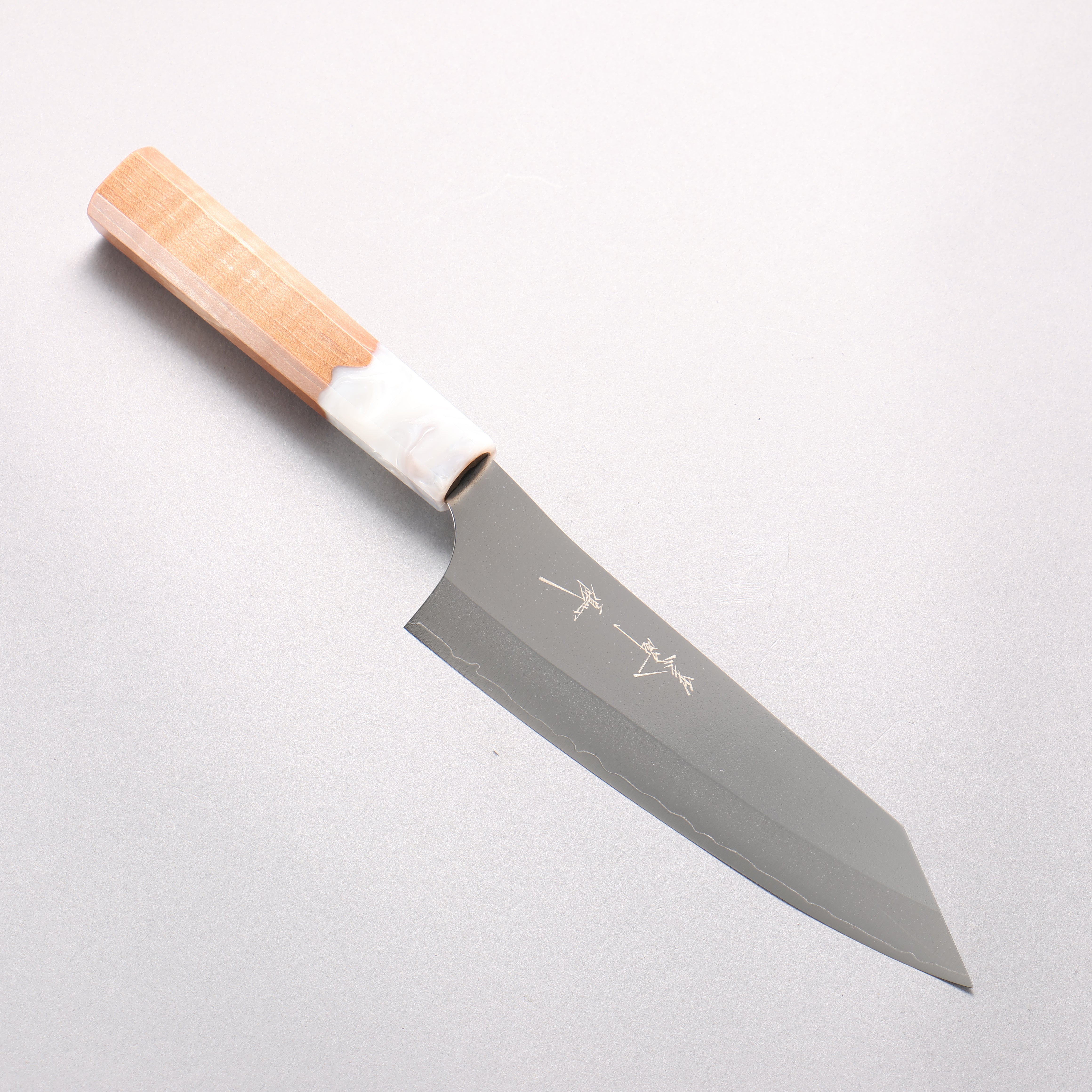 Yu Kurosaki New Gekko VG-XEOS Bunka 170mm Resin coated Birch (Ferrule: White resin) Handle - Seisuke Knife