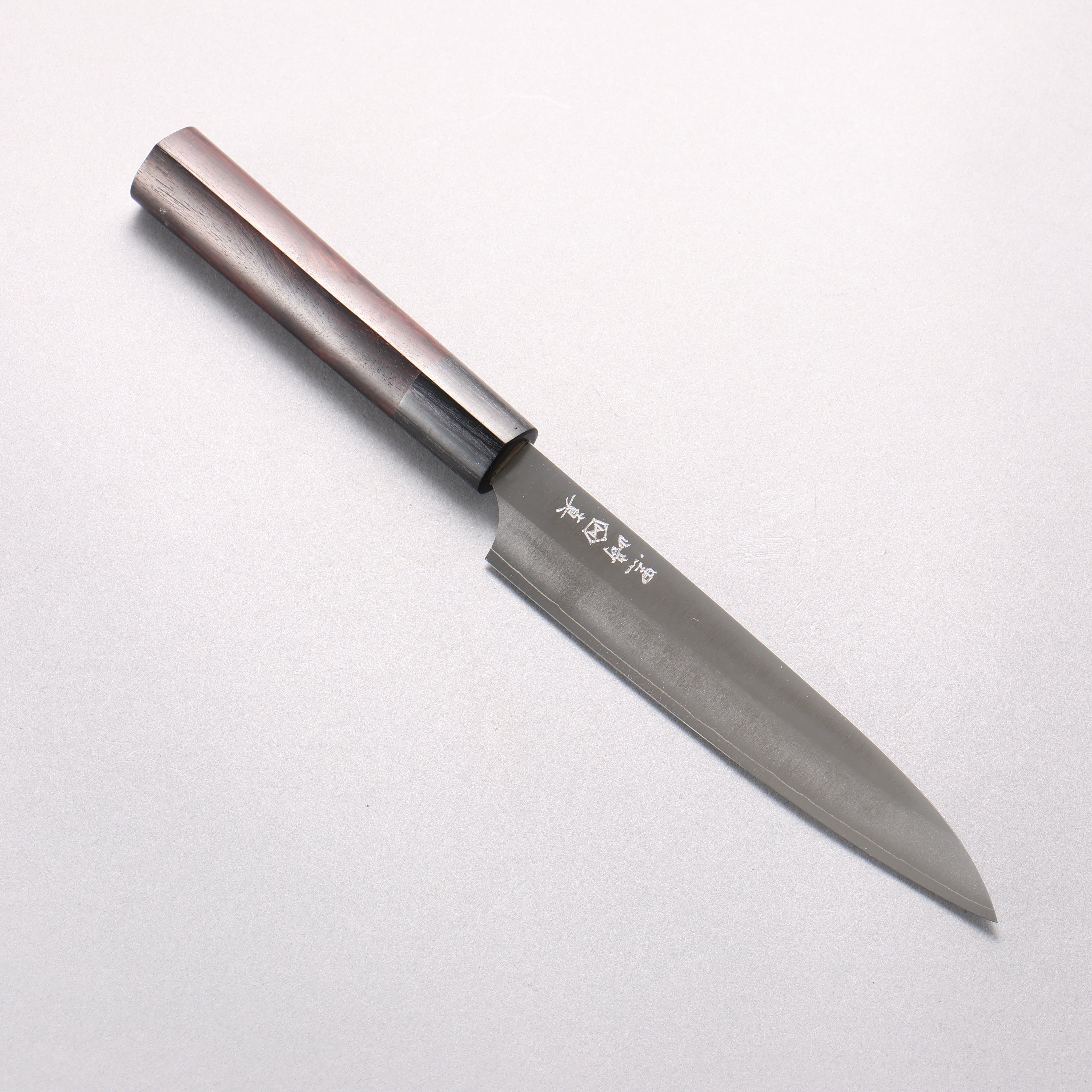 Makoto Kurosaki VG7 Petty-Utility 150mm Shitan & Black Pakkawood Handle - Seisuke Knife