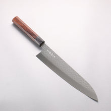  Makoto Kurosaki SG2 Hammered(Maru) Gyuto 240mm Rosewood (Ferrule: Black Pakka Wood) Handle - Seisuke Knife