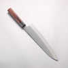 Makoto Kurosaki SG2 Hammered(Maru) Gyuto 240mm Rosewood (Ferrule: Black Pakka Wood) Handle - Seisuke Knife - Slide 2