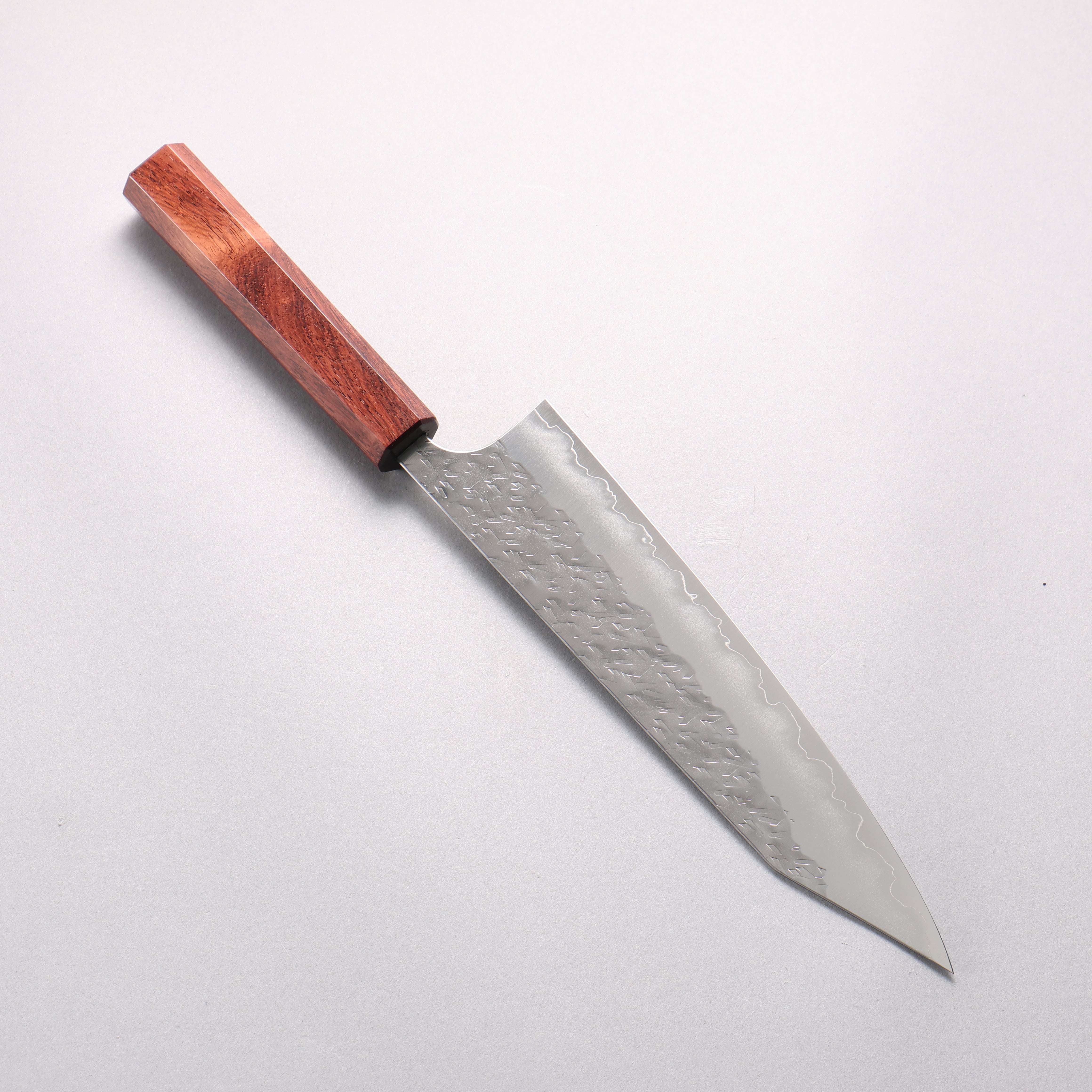 Yoshimi Kato Hyo SG2 Hammered Kiritsuke Gyuto 210mm Rosewood Handle - Seisuke Knife