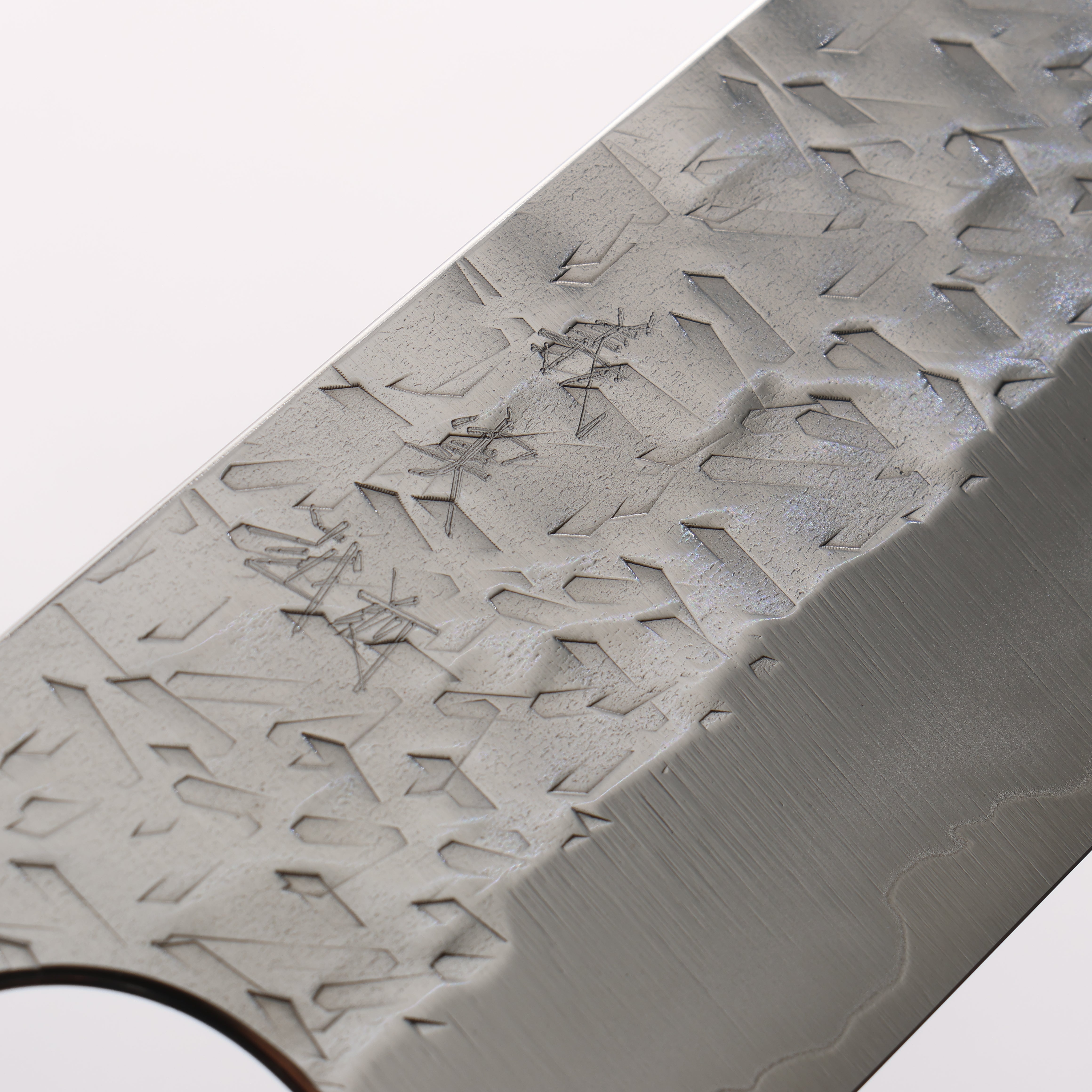 Yoshimi Kato Hyo SG2 Hammered Gyuto 210mm Ebony Wood(With White Ring) Handle - Seisuke Knife