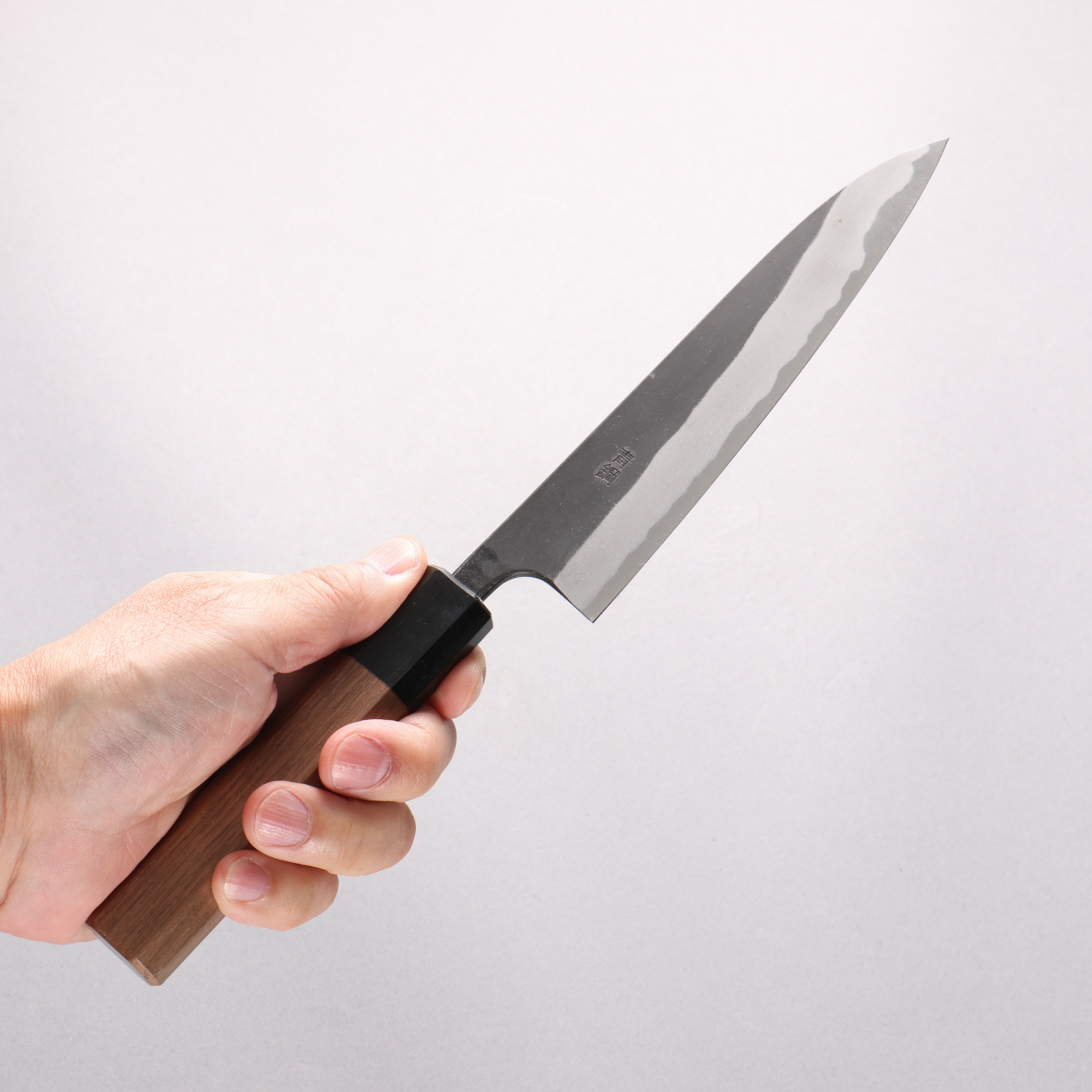 Nao Yamamoto Yasuki Blue Steel Kurouchi Petty-Utility 150mm Walnut Handle - Seisuke Knife