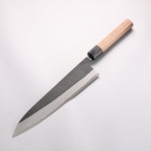 Nao Yamamoto Yasuki Blue Steel Kurouchi Gyuto 240mm Walnut Handle - Seisuke Knife