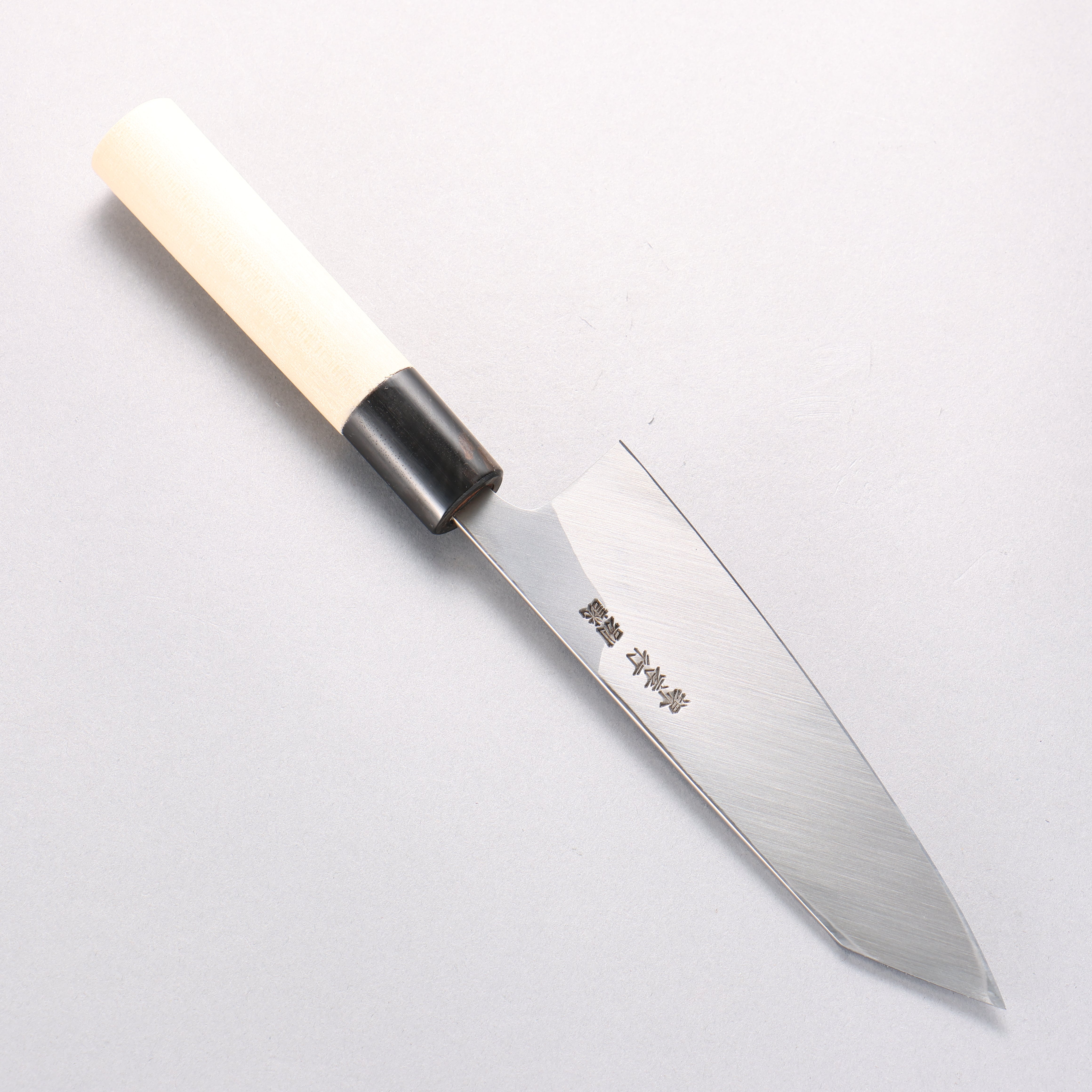 Sakai Takayuki Tokujyo White Steel No.2 Kiritsuke Deba 150mm with Magnolia Handle - Seisuke Knife