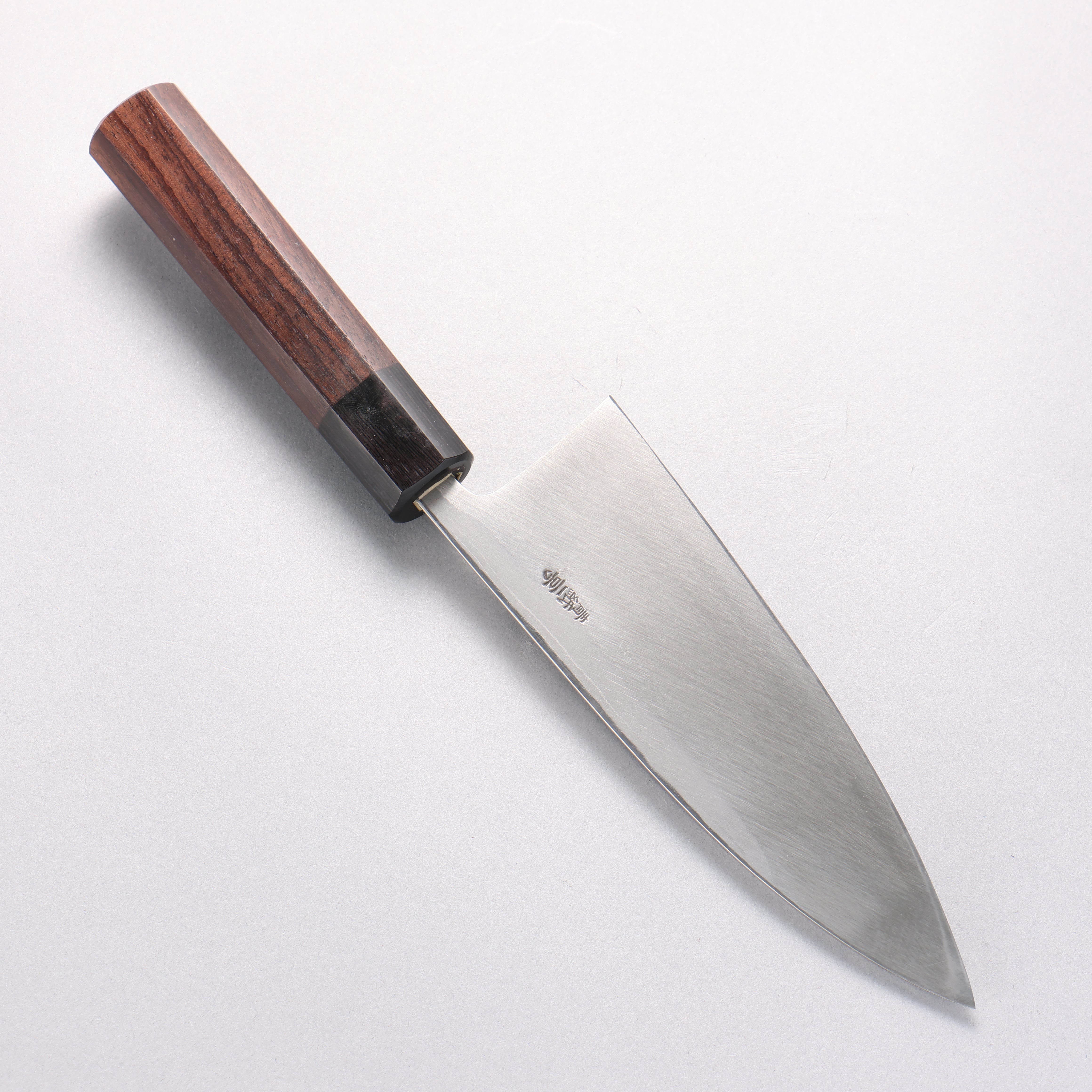Hideo Kitaoka Blue Steel No.2 Damascus Deba 165mm - Seisuke Knife