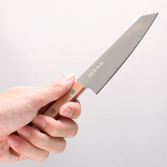 Kanetsune DSR-1K6 Kiritsuke Petty-Utility 120mm Pakka wood Handle - Seisuke Knife