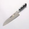 Iseya Molybdenum Santoku 180mm with Black Micarta Handle - Seisuke Knife - Slide 1