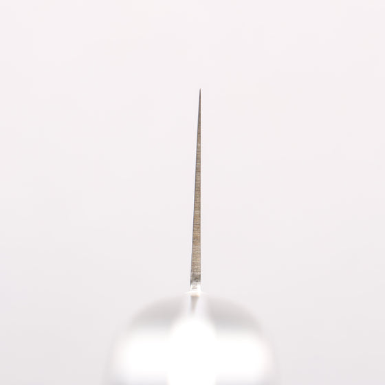 Iseya Molybdenum Santoku 180mm with Black Micarta Handle - Seisuke Knife