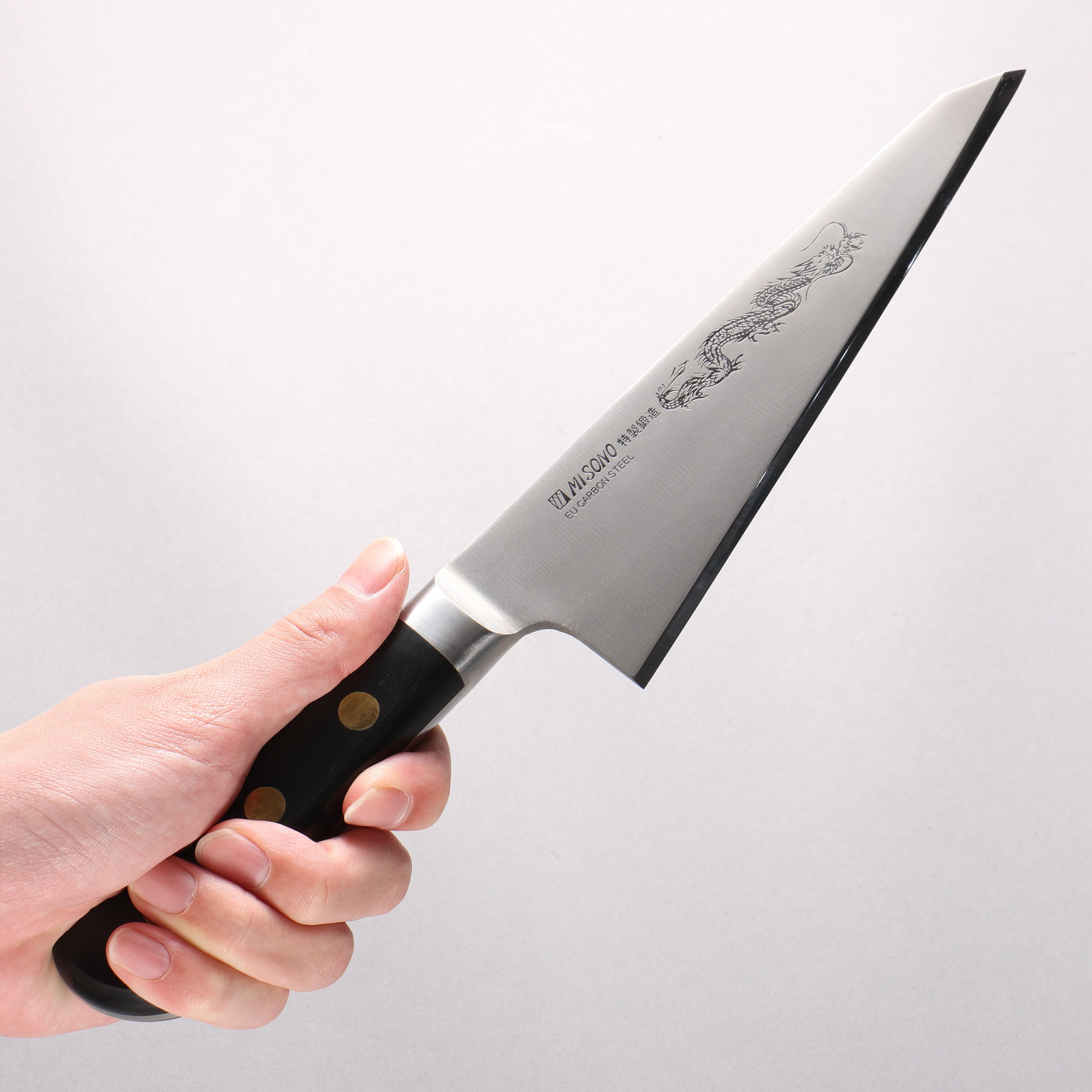 Misono Swedish Steel Garasuki Boning 185mm with Dragon Engraving - Seisuke Knife